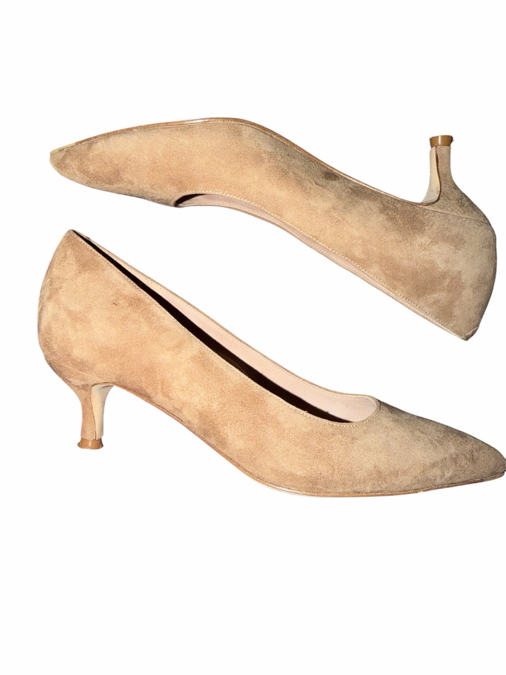 Ally Tenacious Tan Suede Pump - Picture 3 of 6